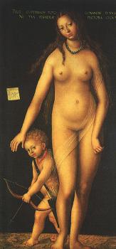 Lucas The Elder Cranach : Venus and Cupid